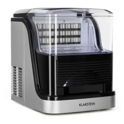 Kristall Machine à glaçons Glace cristal 2 tailles Réservoir d'eau de 2,5 l - Argent