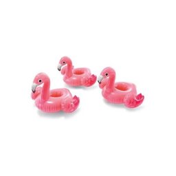 Intex - Set de 3 porte-verres Flamant Rose