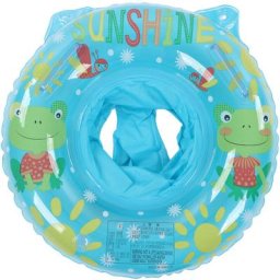 YB - Anneau de natation pour enfants étanche Double poignée facile à saisir bébé siège de bain