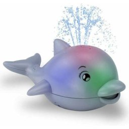 Jouet de bain pour bébé, jouet de piscine en forme de dauphin animal avec lumière musicale,