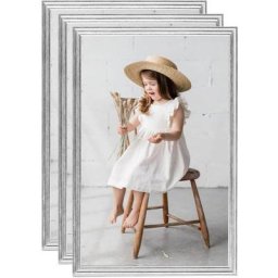 Vidaxl - Collages de cadres photo 3 pcs au mur table Argenté 42x59,4 cm Silver