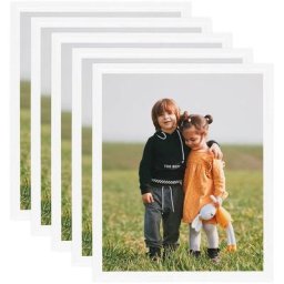 Vidaxl - Collage de cadres photo 5 pcs au mur table Blanc 40x50 cm mdf White