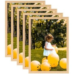 Vidaxl - Collage de cadres photo 5 pcs de mur table Chêne clair 70x90 cm Light brown