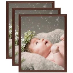 Collage de cadres photo 3 pcs de table Rouge foncé 21x29,7 cm Vidaxl Rouge