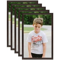 Collage de cadres photo 5 pcs de table Noir 21x29,7 cm mdf Vidaxl Noir