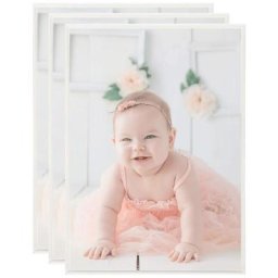 Collage de cadres photo 3 pcs de table Argenté 15x21 cm mdf Vidaxl Argent