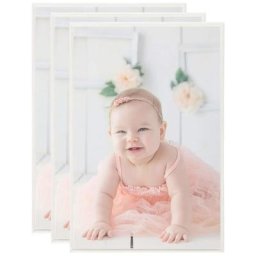Vidaxl - Collage de cadres photo 3 pcs de mur table Argenté 70x90 cm mdf Silver