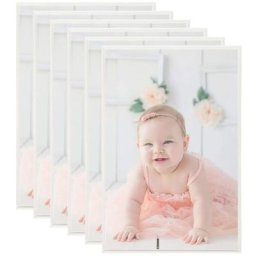 Vidaxl - Collage de cadres photo 5 pcs au mur table Argenté 50x70 cm mdf Silver