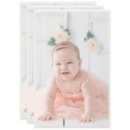 Collage de cadres photo 3 pcs de table Argenté 13x18 cm MDF vidaXL - Argent