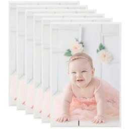 Vidaxl - Collage de cadres photo 5 pcs de mur table Argenté 42x59,4 cm Argent