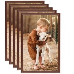 Vidaxl - Collage de cadres photo 5 pcs de mur table Marron 70x90 cm mdf Marron