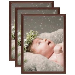 Collage de cadres photo 3 pcs de table Rouge foncé 13x18 cm Vidaxl Rouge