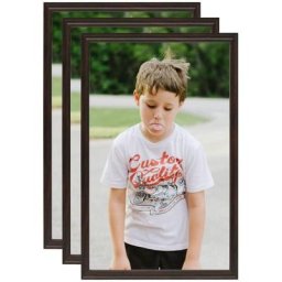 Collage de cadres photo 3 pcs de table Noir 10x15 cm mdf Vidaxl Noir