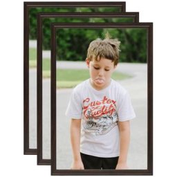 Vidaxl - Collage de cadres photo 3 pcs au mur table Noir 70x90 cm mdf Black