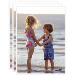 Collage de cadres photo 3 pcs de table Blanc 18x24 cm mdf Vidaxl Blanc
