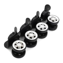Roues de Valise de Rechange pour Bagages Remplacement de la roue roulettes valise de voyage Bagages
