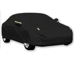 L.470 x l.180 x H.150cm Bache housse de protection voiture universelle eluto 190T gris