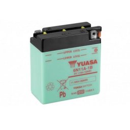 Batterie 6N11A-1B Conventionnelle Avec Entretien - Livrée Sans Acide
