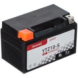 Batterie moto YTZ10-S 9Ah Gel Accurat 12V 130A 150 x 87 x 93 mm Quad