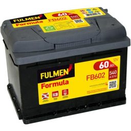 Batterie voiture Formula FB602 12V 60Ah 540A - Fulmen