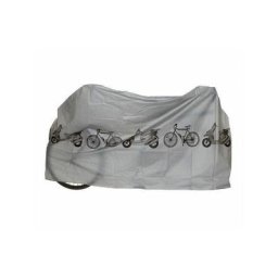 Housse bâche étanche couverture de protection Scooter Vélo Bicyclette Grise 210x110cm Fuienko