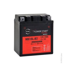 NX - Batterie moto YB10L-B2/ YB10L-A2 /12N10-3B / 12N10-3A 12V 10Ah
