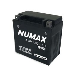 Batterie moto Numax Premium agm YTX20CH-BS 12V 18Ah 250A
