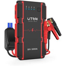 Jstar Mini Booster Batterie Voiture Portable Jump Starter 1000A Demarreur de Voiture Moto Smart