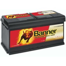 59201 Running Bull agm 92Ah Batteries voiture - Banner
