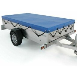 Bâche de Remorque Imperméable, Couverture de Protection uv 208 114 13cm (Bleu Royal) - BSR