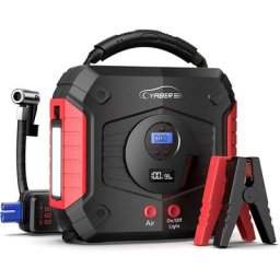 Booster Batterie Voiture - 3000A 24800mAh Portable Jump Starter (Tout Gaz ou 8,0 l Diesel)