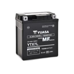 Batterie moto YTX7L-BS 12V 6Ah - Yuasa