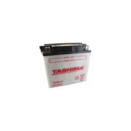 Batterie plomb TASHIMA renforcée 12V, 16A. L: 160, l: 90, H: 161mm, + à gauche pour motos. (livrée