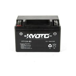 Kyoto - Batterie GT12A-BS sla-agm - Sans Entretien - Prête à l'Emploi