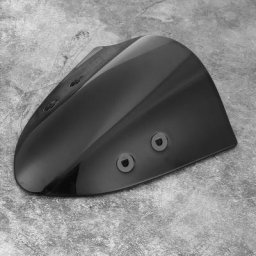 Pare-brise de moto pare-brise pour Kawasaki ER-6N ER6N 2012-2014 (noir)