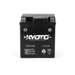 Kyoto - Batterie Gtx7l-bs sla agm - Sans Entretien - Prête à l'Emploi - Equivalente YTX7L-BS
