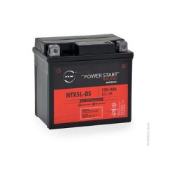 Batterie moto YTX5L-BS / NTX5L-BS 12V 4Ah - NX