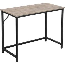 Vasagle Bureau, Table, Poste de travail, petite taille, 100 x 50 x 75 cm, pour bureau, salon,
