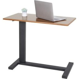 Fativo - Table de Lit à roulettes Table Roulante Réglable en Hauteur de 66 à 90 cm pour Lit