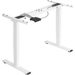 Bureau Assis Debout twain Pied de Bureau Réglable en Hauteur 110-168x60x60-125cm - Table de bureau