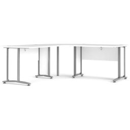 Prisme Bureau d'angle blanc