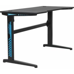 Bureau gamer à led alice - Noir