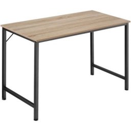 Table de bureau Jenkins - Bureau, table de travail, table de bureau - 120 cm - Bois clair