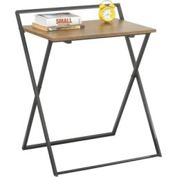 FWT88-F Bureau Pliant pour Petits Espaces, Bureau d'Ordinateur Table d'Etude Bureau Portable à
