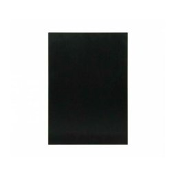Interface Plv - Ardoise en pvc de couleur noire au format A4 (29,7 cm x 21 cm) - Noir