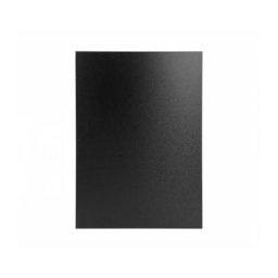 Ardoise en pvc de couleur noire au format A5 (21 cm x 14,8 cm) - Noir