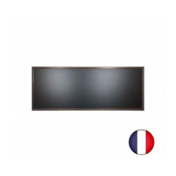 Interface Plv - Ardoise murale en bois couleur chocolat dimensions 166 x 66 cm - Fabrication