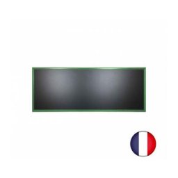 Interface Plv - Ardoise murale en bois couleur vert feuille dimensions 166 x 66 cm - Fabrication