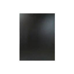 Plaque ardoisine mélaminée double face de dimensions 80 x 60 cm - Noir
