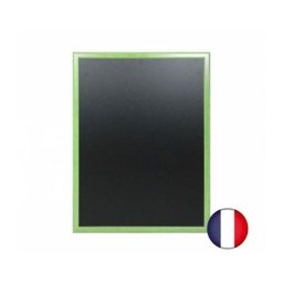Interface Plv - Ardoise murale en bois couleur vert dimensions 86 x 66 cm - Fabrication française